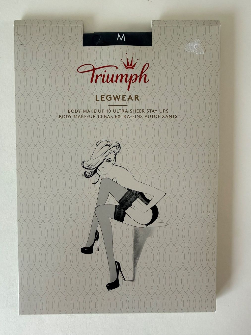 Calze & Collant: TRIUMPH, Stay-Ups BODY-MAKE UP 10 Ultra Sheer, Gr.M, Ruby – Nuovo e nell'imballaggio originale da Rudolfstetten venduto da gst_g7xl