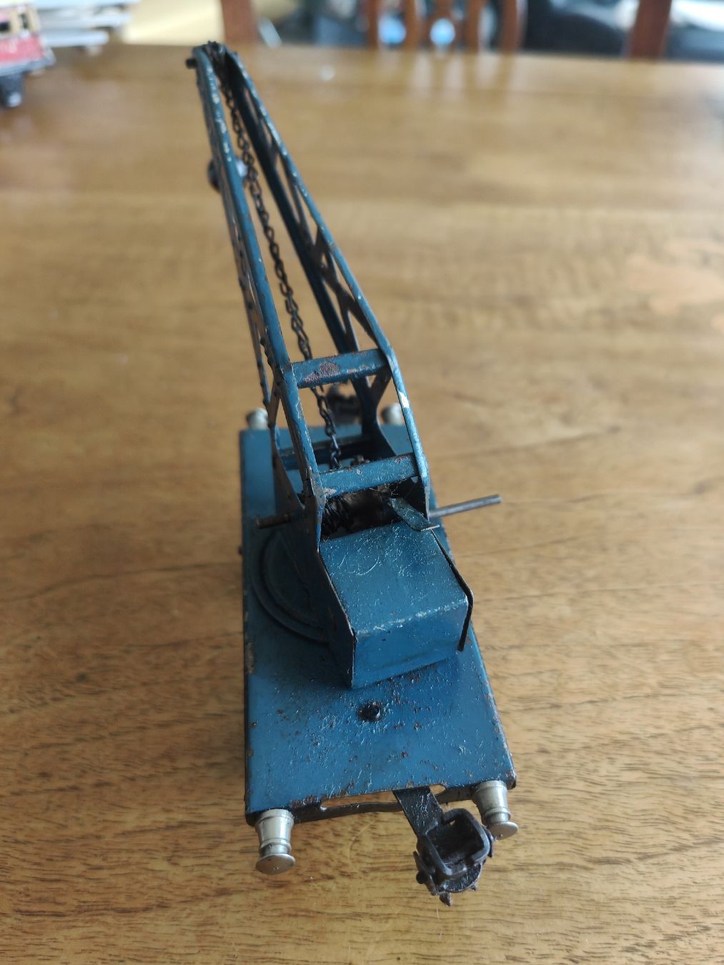 Märklin Modellini di ferrovie: Märklin Kranwagen, Spur 0, aus Blech. – Usato da Flumenthal venduto da mar_wyw8 1
