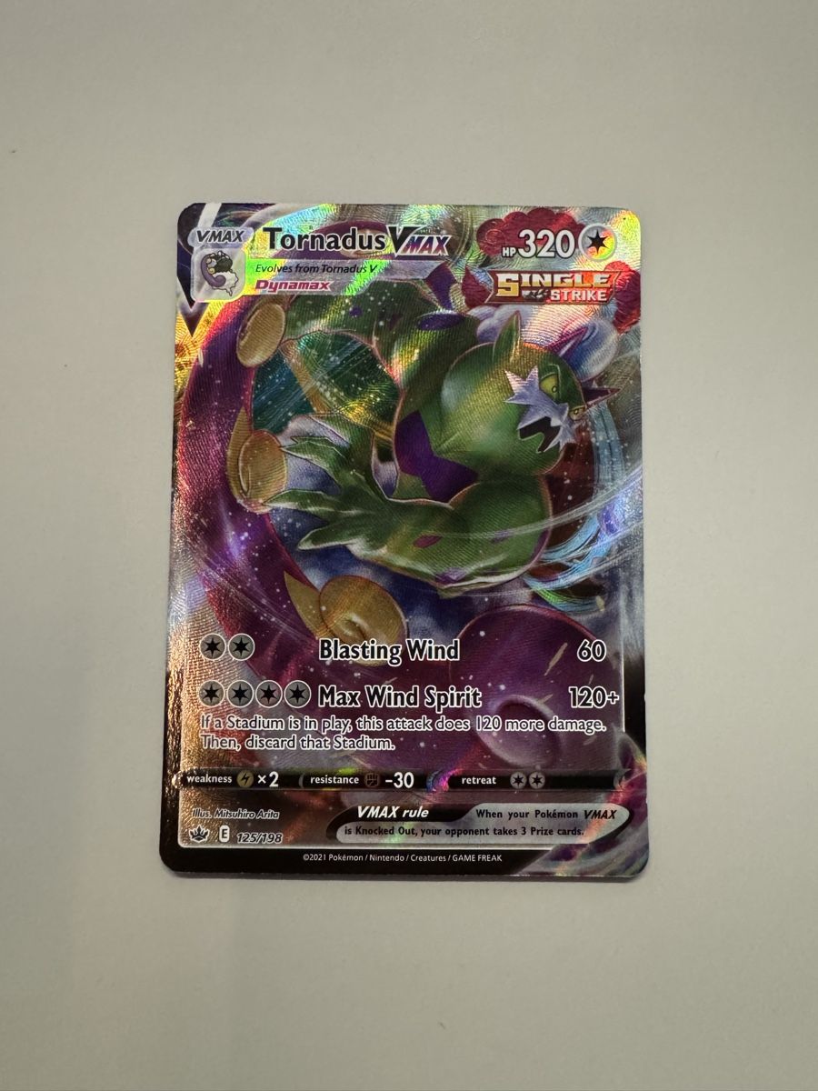 Pokémon Sammelbilder & Trading cards: Tornadus VMAX – Neu (gemäss Beschreibung) aus Niederhasli von tcgpoint