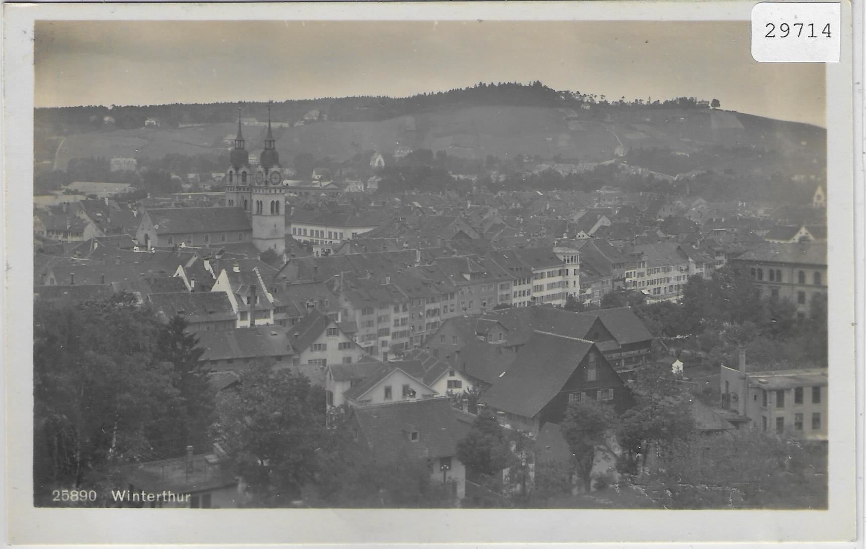 Cartoline postali: Winterthur - Stadtpartie – Usato da Ettingen venduto da Kartenplanet
