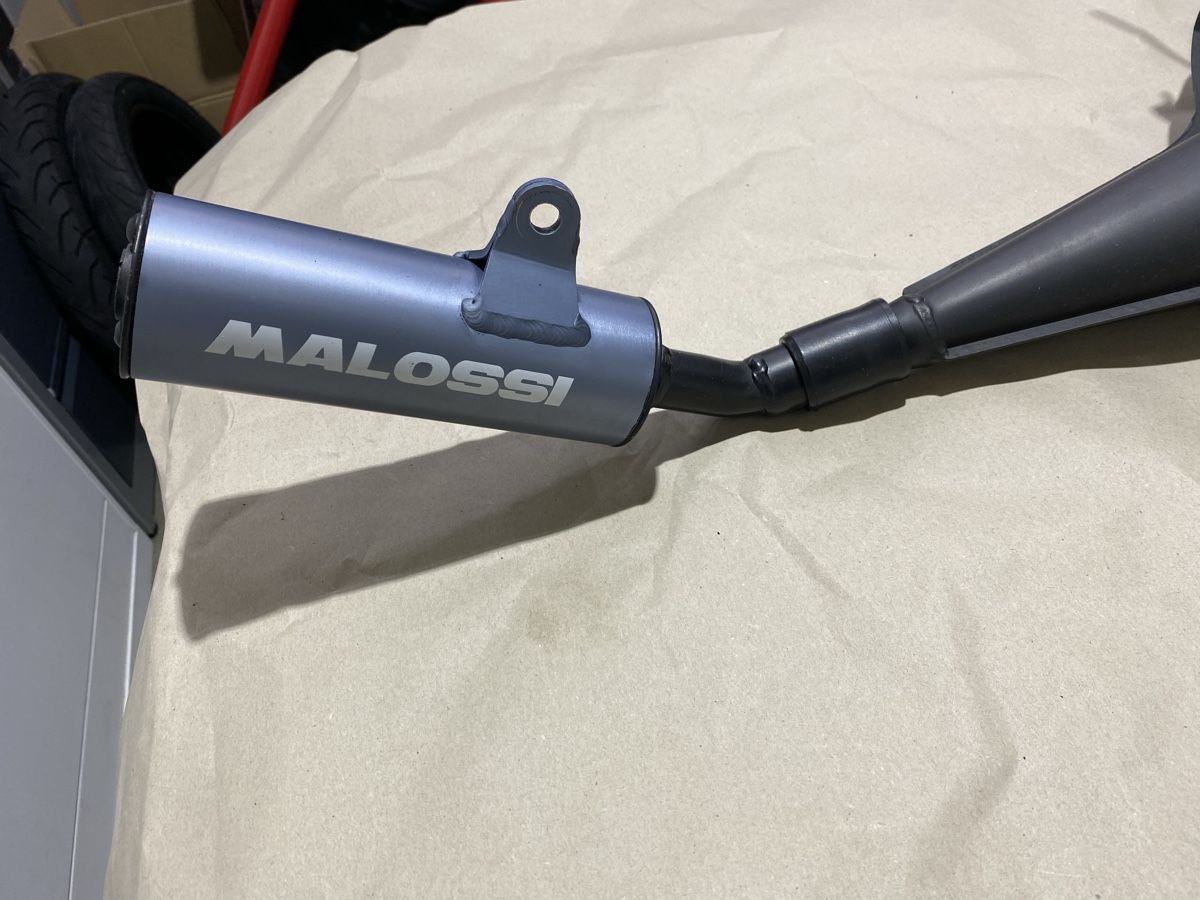 Vespa Sistemi di scarico: Échappement Malossi Vespa PX 125 – Nuovo e nell'imballaggio originale da Romanel-s-Lausanne venduto da rico_mat 2