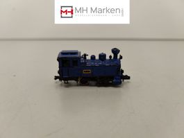 Fleischmann Zweiachsige Dampflok blau Analog Spur N ohne OVP