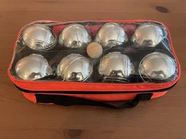 Boule-Set Decathlon, 8 Kugeln mit Tasche