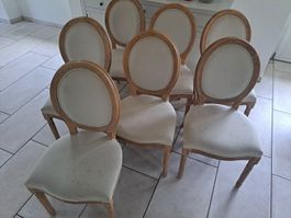 Lot de 7 chaises