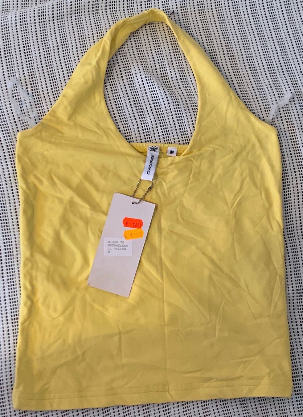 Top: Neckholder gelb NEU – Nuovo (secondo la descrizione) da Bern venduto da SaleOutPhil 3