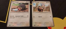 2 deutsche Ferkuli Pokemon Karten ab 1 Fr.