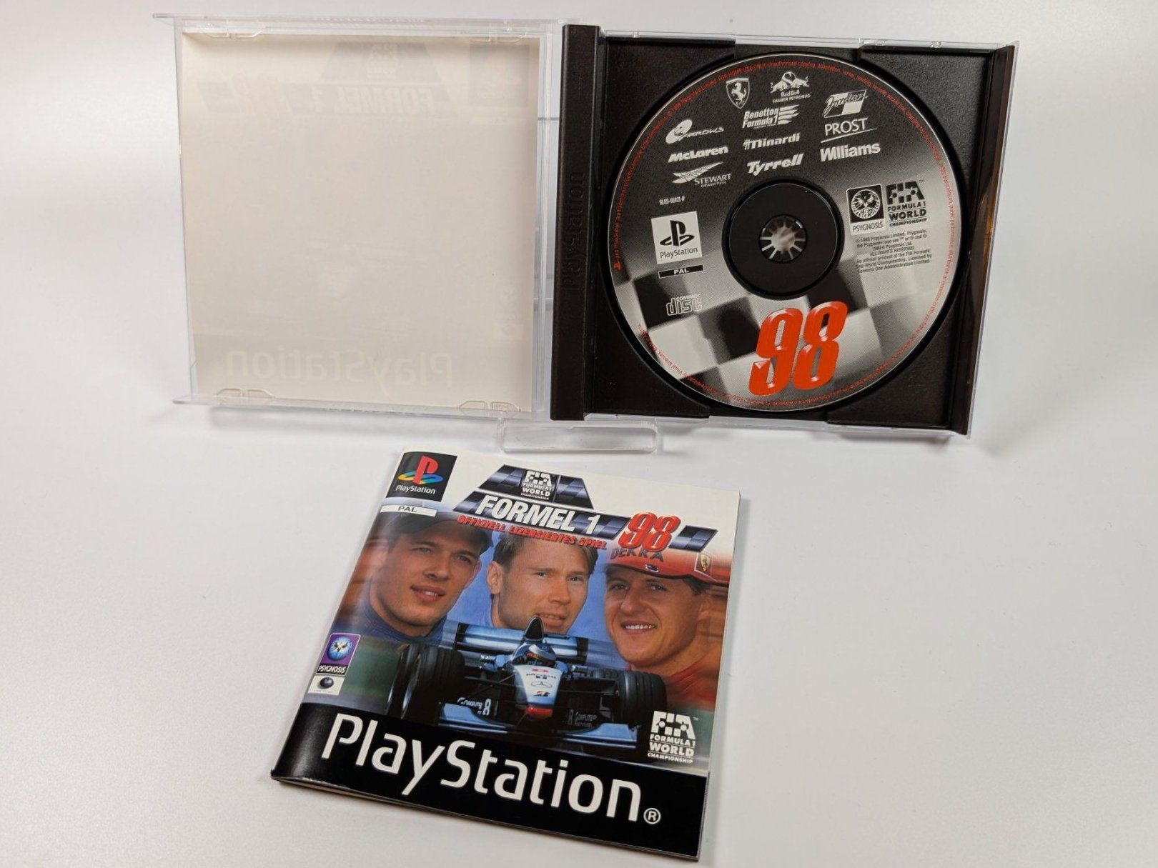 Sony Giochi: Formel 1 98 - Playstation 1 - PS1 – Usato da Ostermundigen venduto da TradeLab 2