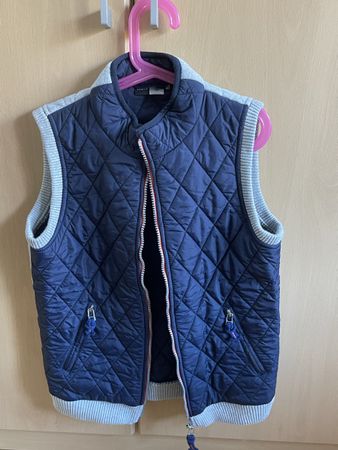 Molo Kids' Gilet, Quilted, Size 146/152, Navy Blue, Autumn