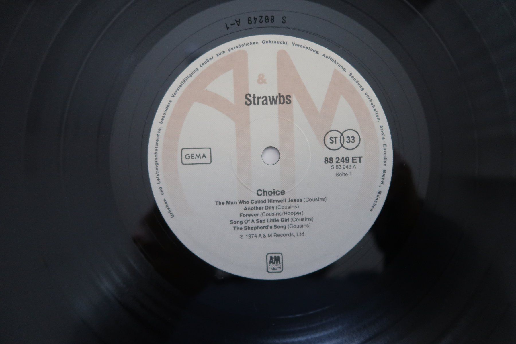 Dischi in vinile: STRAWBS - BY CHOICE - VINYL LP – Usato da Basel venduto da Patiscat 2