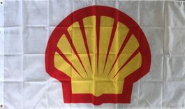 Shell Fahne Tankstelle Bleifrei Diesel Super 95 98 Tanken