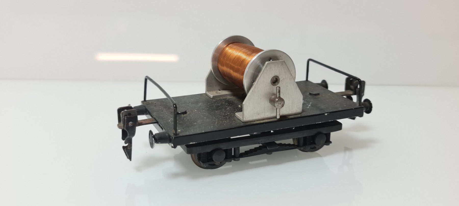 Modellini di ferrovie: Eigenbau Bobinenwagen Spur 0 – Usato da Neuenhof venduto da ludovicco