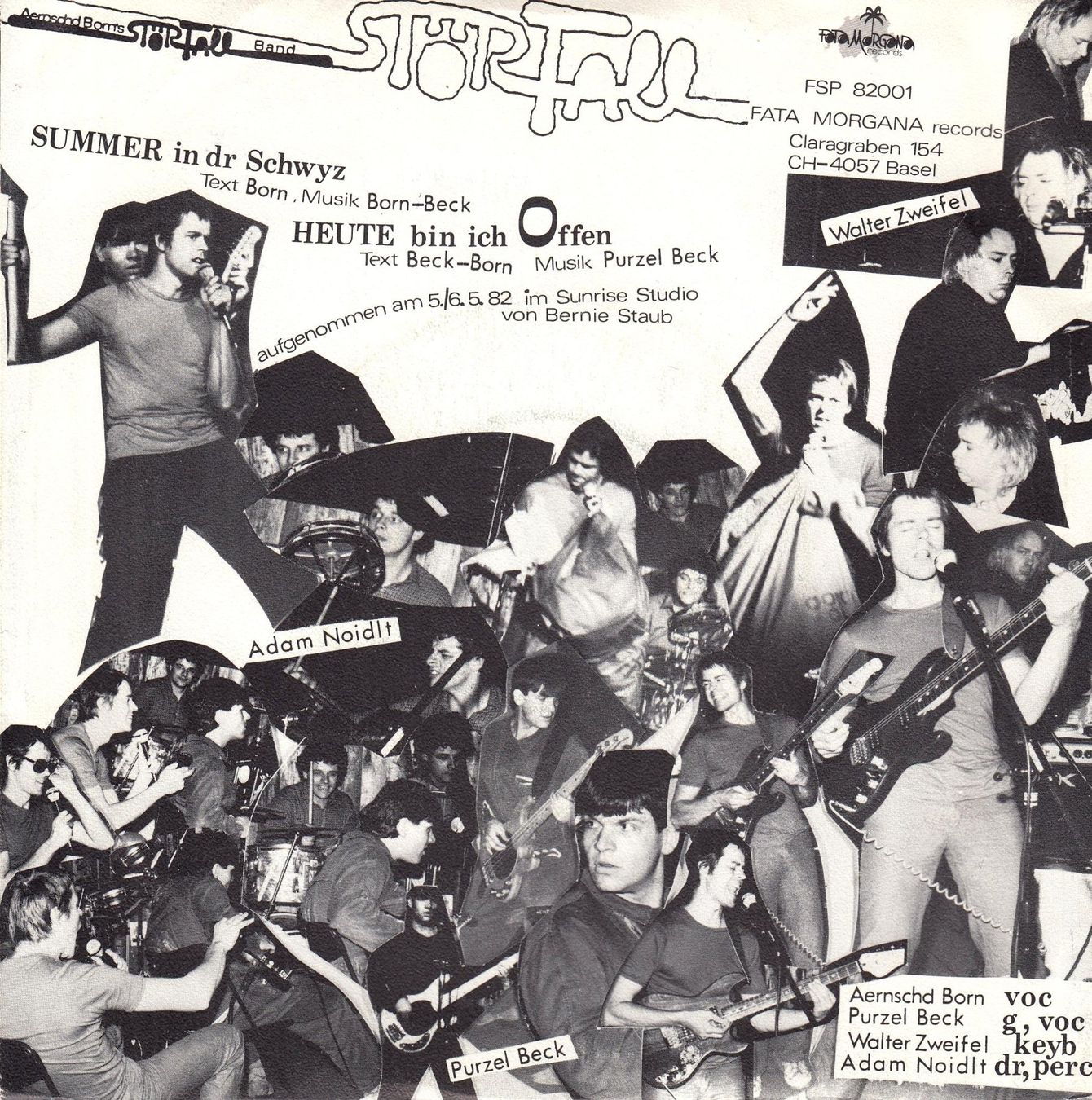Dischi in vinile: Störfall Band Vinyl Single CH 1982 – Usato da Volketswil venduto da Abcrecords 1