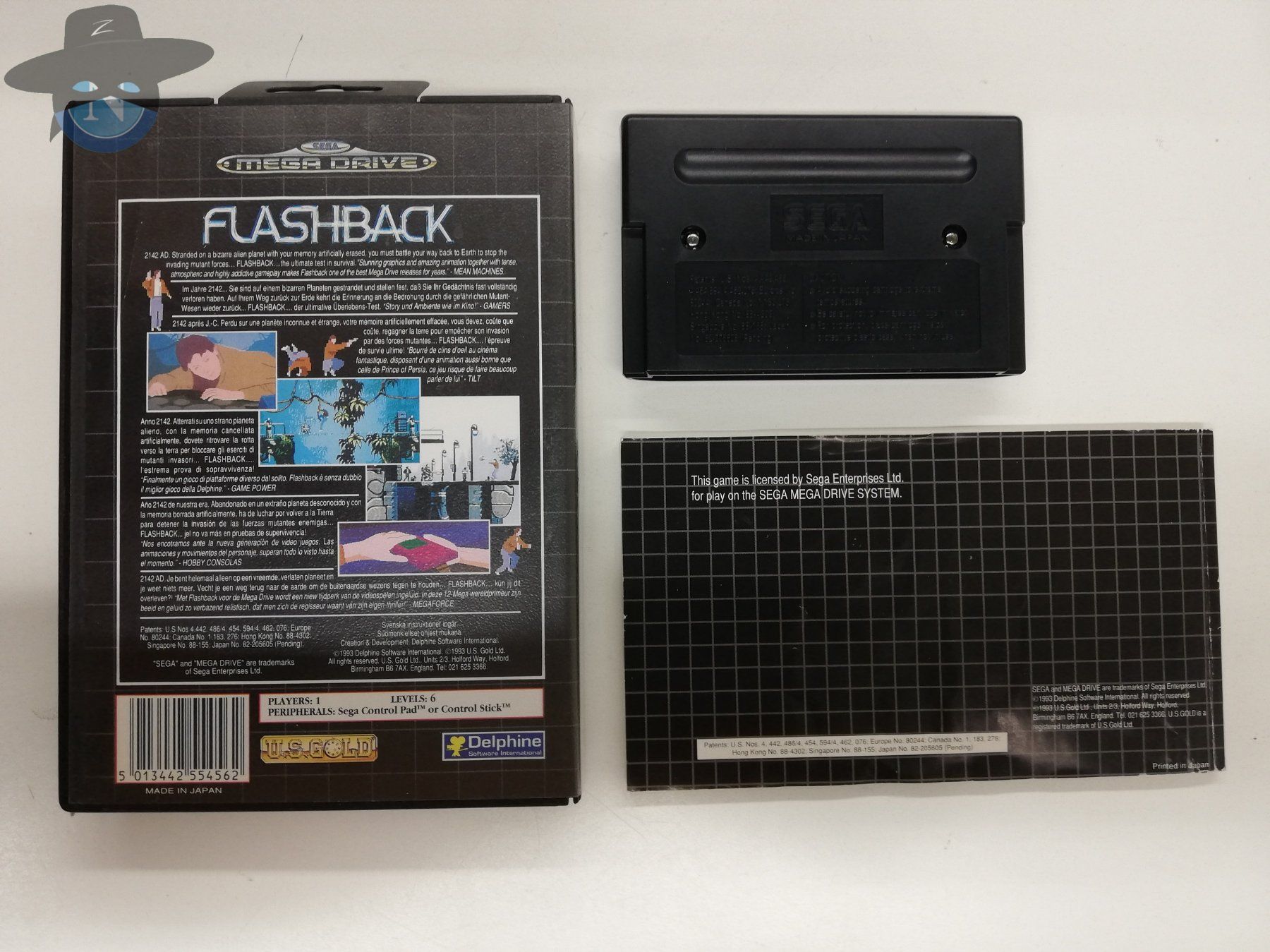 Sega Giochi: Flashback / Sega Mega Drive MD – Usato da St. Gallen venduto da zorro_dc 1