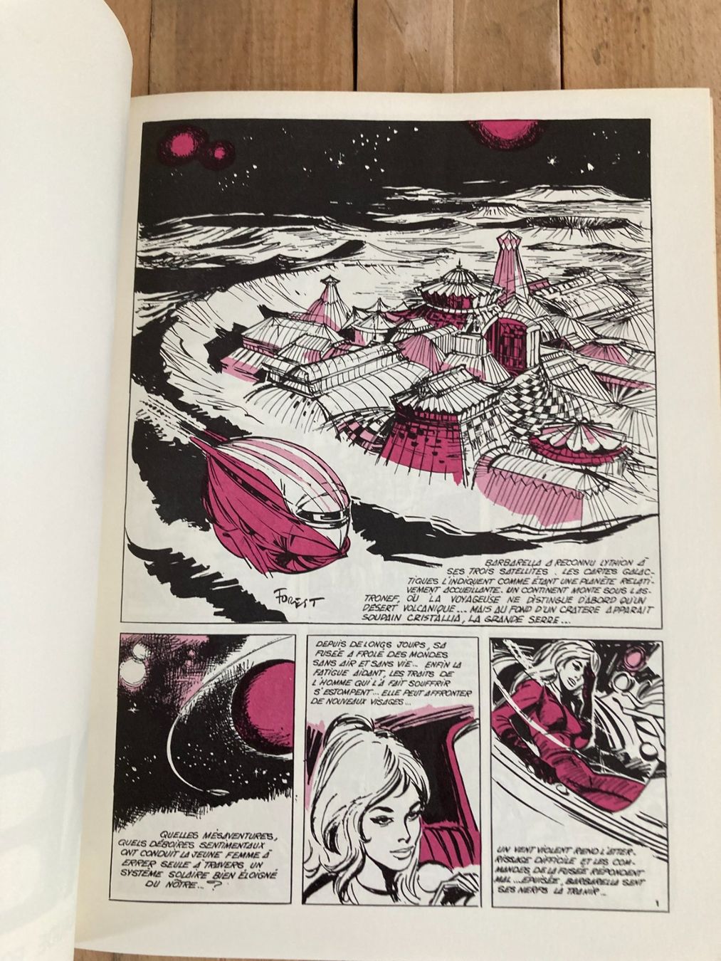 Fumetti: JC FOREST-BARBARELLA-1968 – Usato da vaumarcus venduto da Nicolasorel 5
