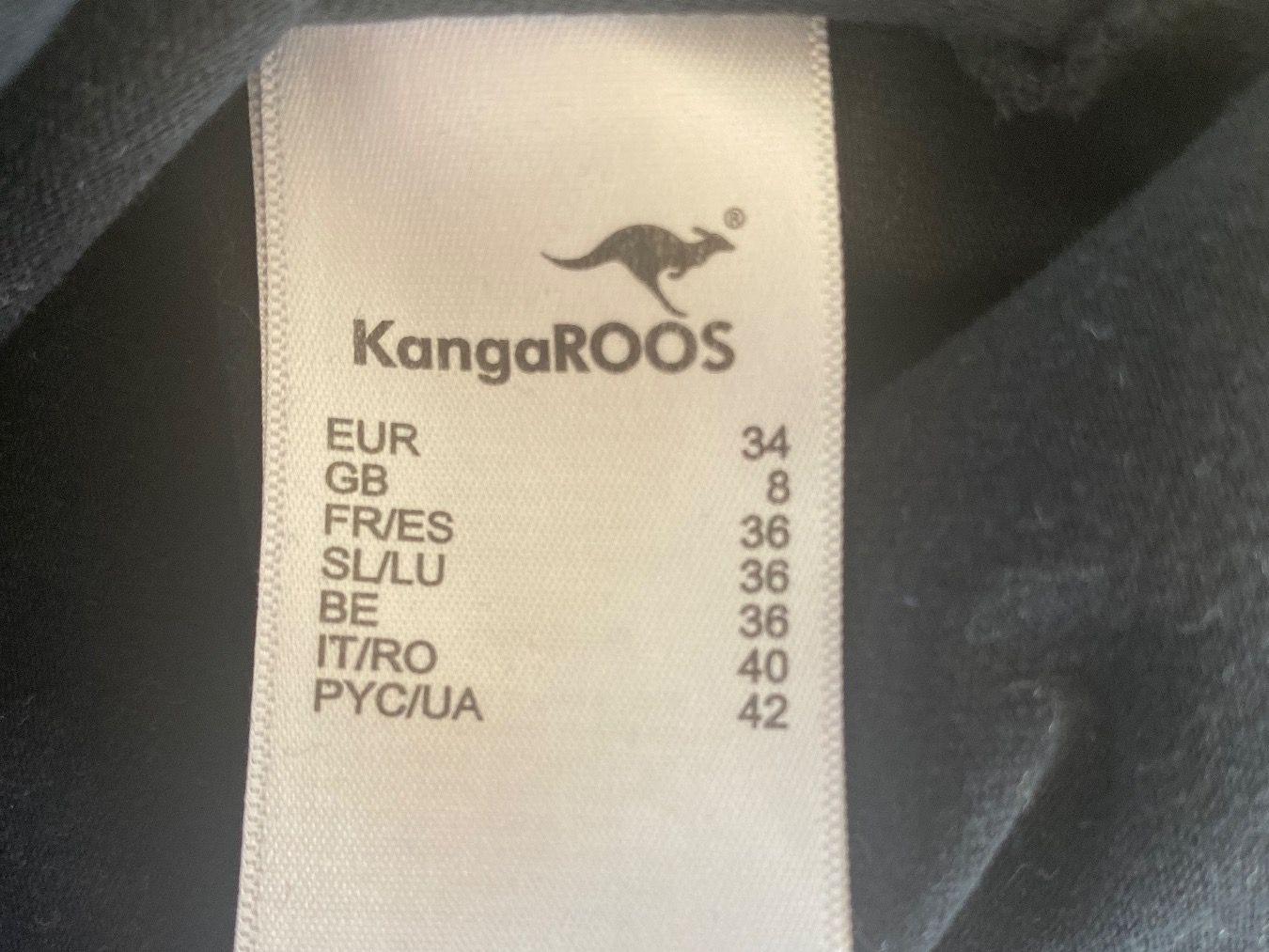 Vestiti: Kangaroos Kleid schwarz Baumwolle Gr. 34 – Usato da Meggen venduto da 6003Luzern 3
