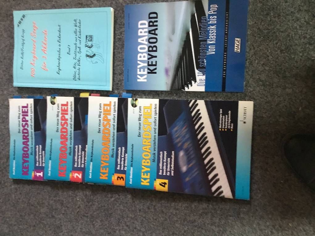 Instruments de musique: 6 Keyboard Lern Bücher – D'occasion à Duggingen par Singfogel 1