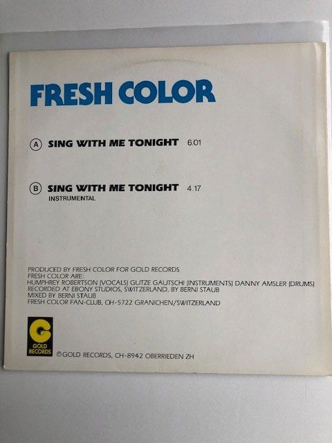 Dischi in vinile: Fresh Color – Usato da Aarwangen venduto da Jukebox3 2