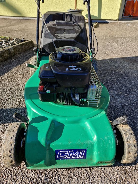 2 Takt Benzinrasenmäher CMI Model 23100913 mit Radantrieb Kaufen