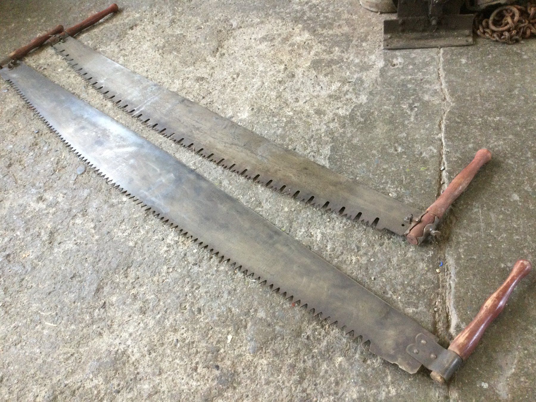 Werkzeuge: Antike gebrauchte Handsägen 1x Henry Disston&Sons – Gebraucht aus Wangen SZ von kuriosum12 5