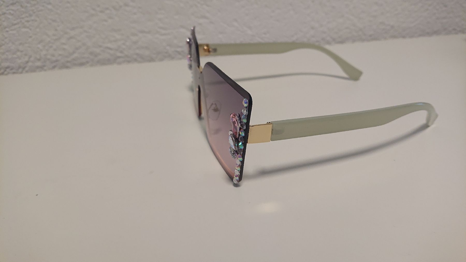 Occhiali & Lenti: Glamour Sonnenbrille mit Strass - Sommer Hit! – Nuovo (secondo la descrizione) da Madiswil venduto da Sandraho 1