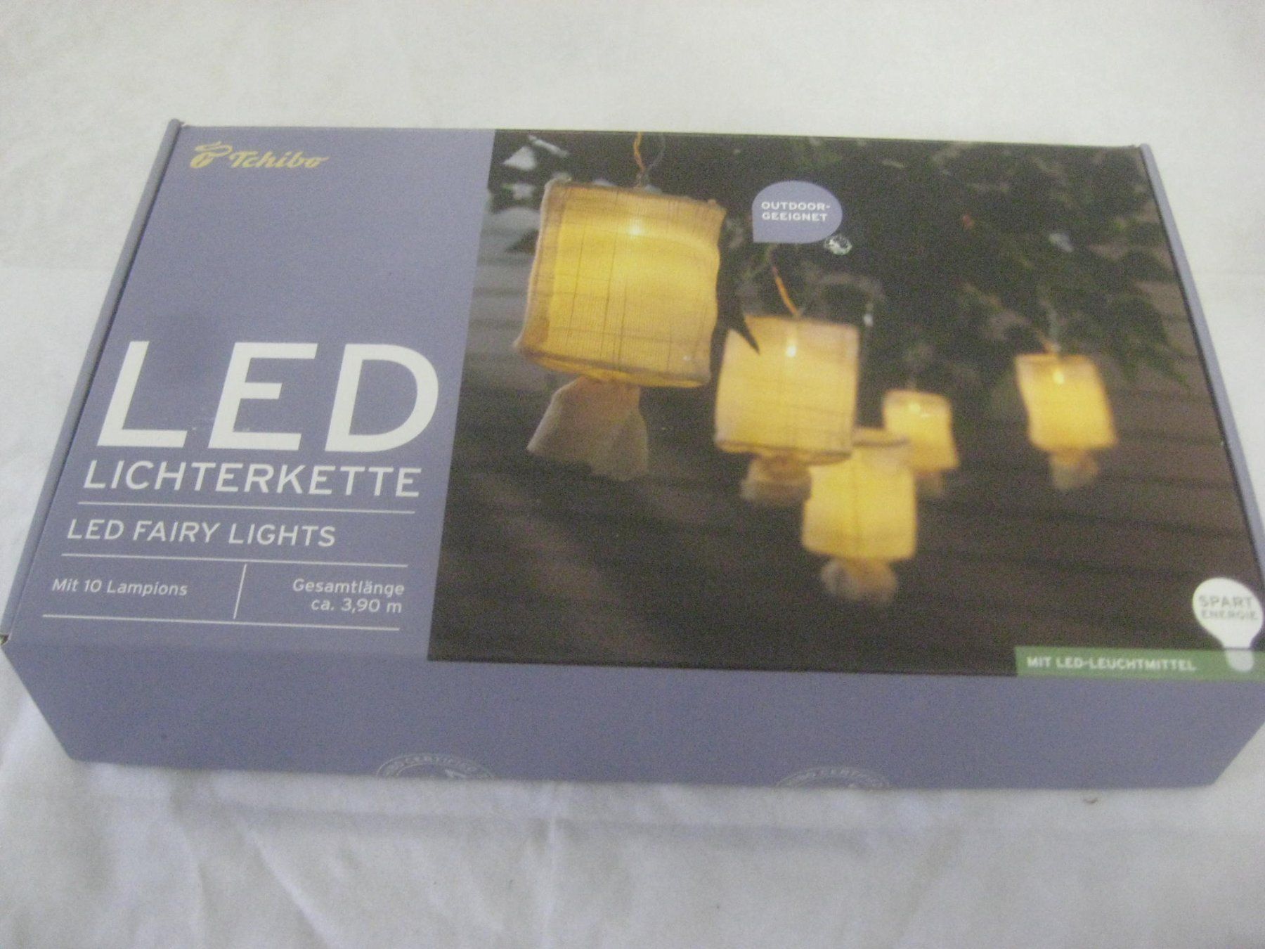 Ghirlande e barre luminose: LICHTKETTE  LAMPIONS – Nuovo e nell'imballaggio originale da Uster venduto da flocke1