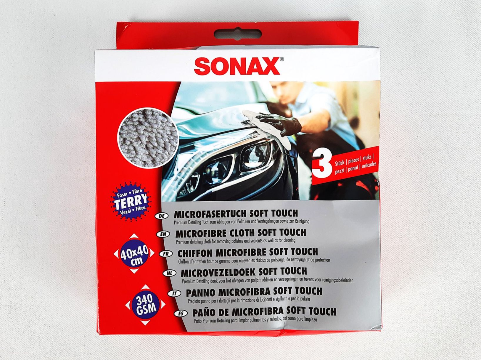 Sonax Prodotti per la cura: SONAX MicrofaserTuch Soft Touch – Nuovo (secondo la descrizione) da Beinwil am See venduto da Restwert_Beinwil