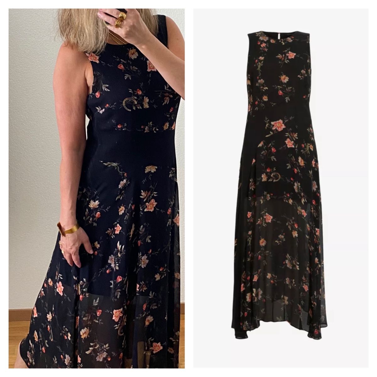 Allsaints Vestiti: ALLSAINTS  Langes Kleid Gr.38/36 NP 330 Fr – Usato da Affoltern am Albis venduto da Elenaki67 2