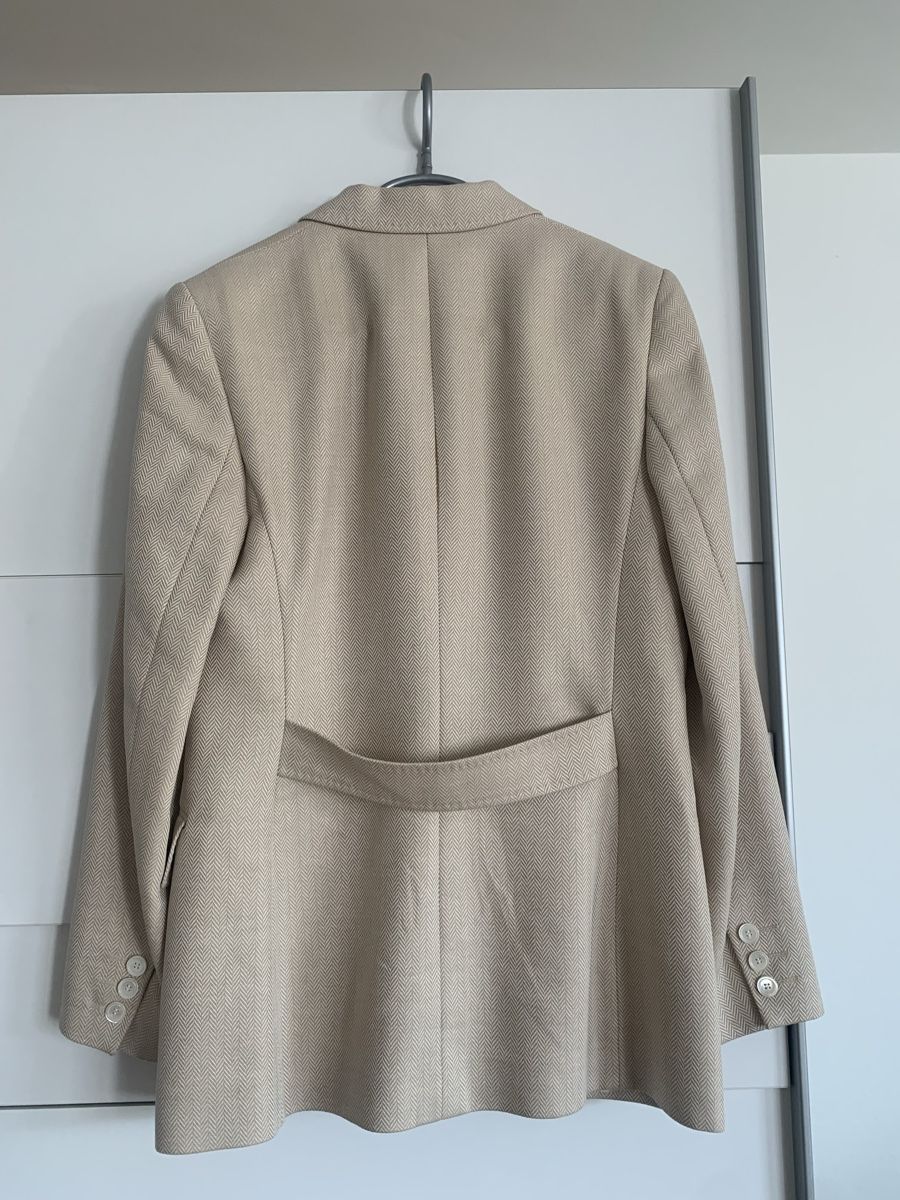 Giacche: Jaeger beige wolle/seide sakko blazer – Usato da Zürich venduto da Nikuska32 2