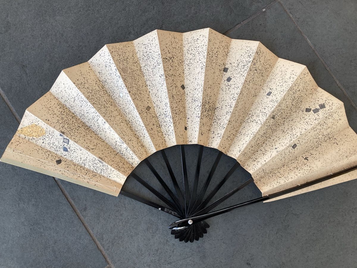 Tutte le decorazioni: Japanischer Fächer, Handbemalt, sehr alt – Usato da Zürich venduto da elegantissima 6