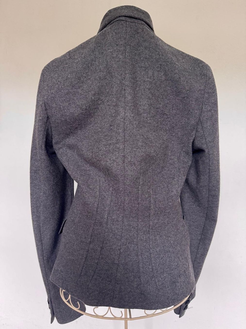 Marella Giacche: Marella Wool Blazer - Classy Grey Winter Coat - Size 40 – Nuovo (secondo la descrizione) da Kilchberg ZH venduto da Suisse500 3