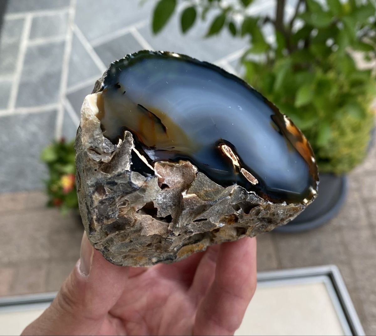 Mineralien & Heilsteine: Schöner Achat  – Gebraucht aus Selzach von 321compac 4