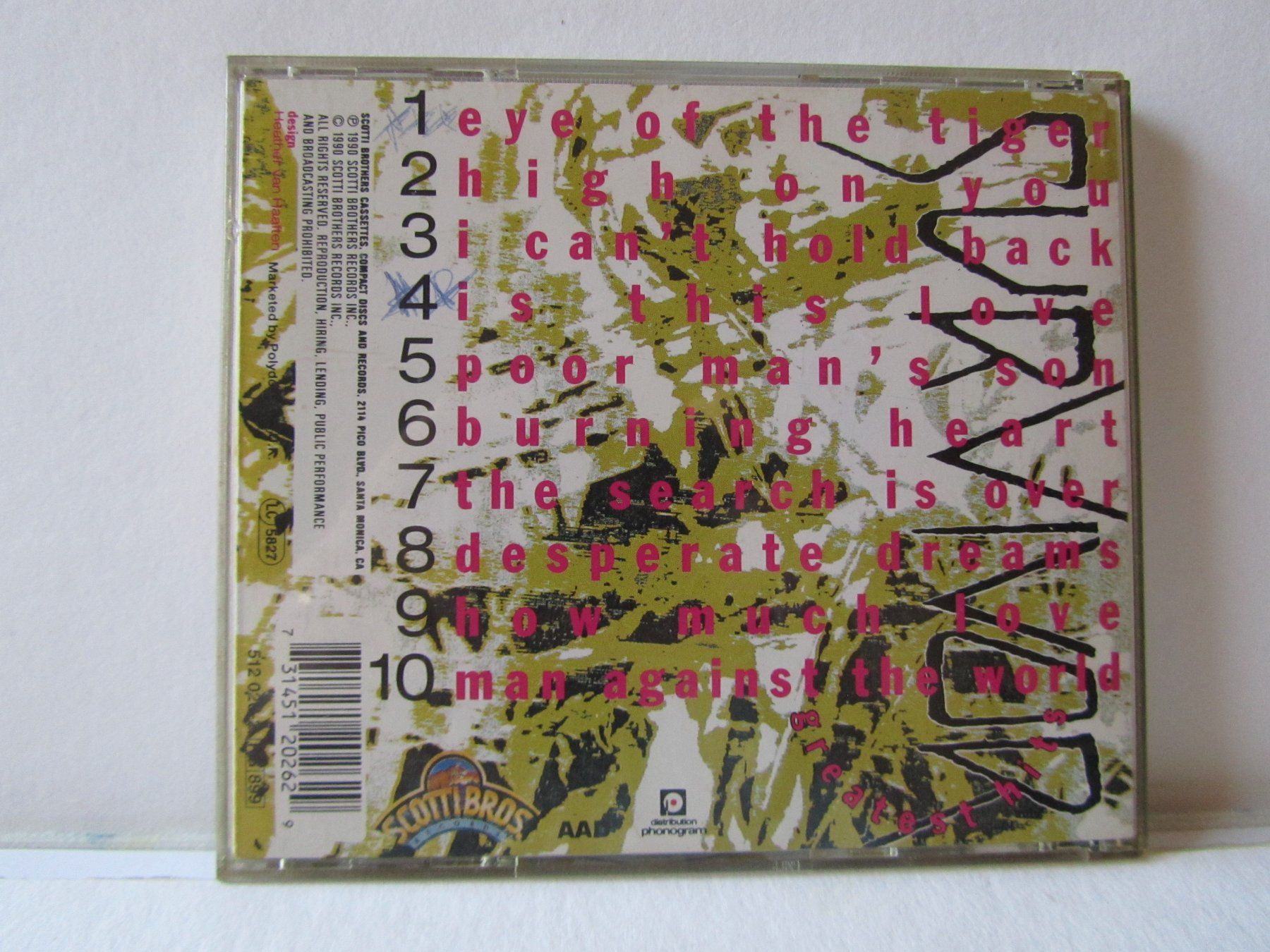 CD: Survivor, CD, greatest Hits – Usato da Weiningen ZH venduto da dietsch57 1