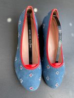 Gilli’s Roma Damenschuhe Jeans-Rot Grösse 39
