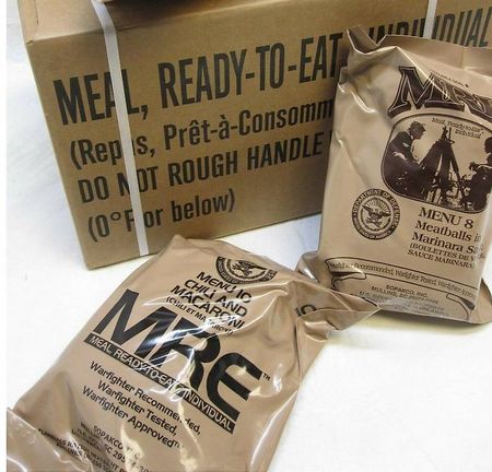 Original US Army Ration MRE Notration Insp. 2028