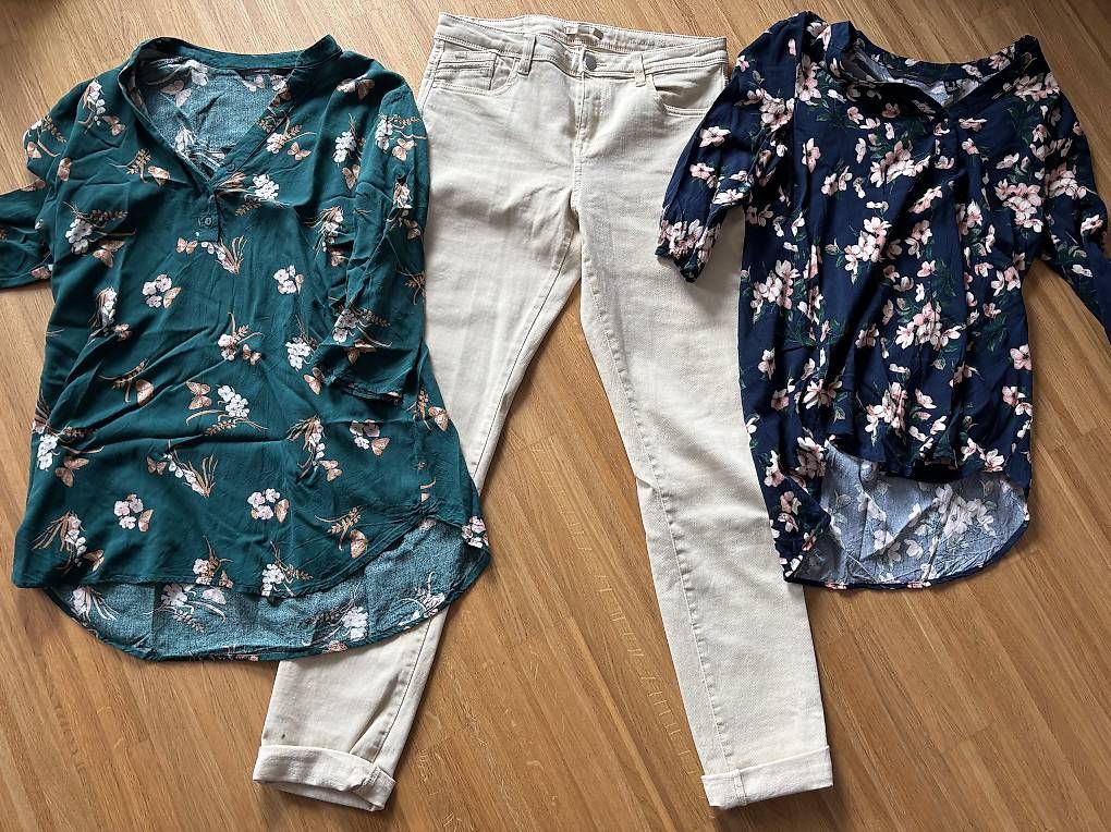 Lotti di vestiti: Bluse und Jeans Set 38 – Usato da Pfäffikon ZH venduto da skom666