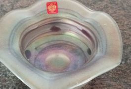 Wunderschöne Schüssel Walther-Glas