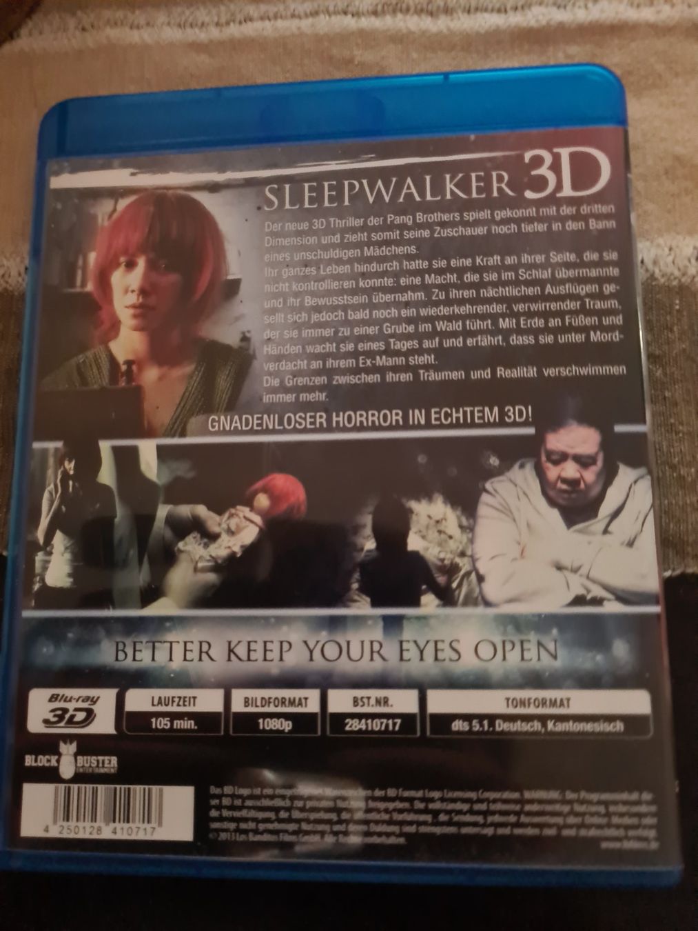 Alle DVDs: Sleepwalker in 3D – Gebraucht aus Laupen ZH von chefdom 1