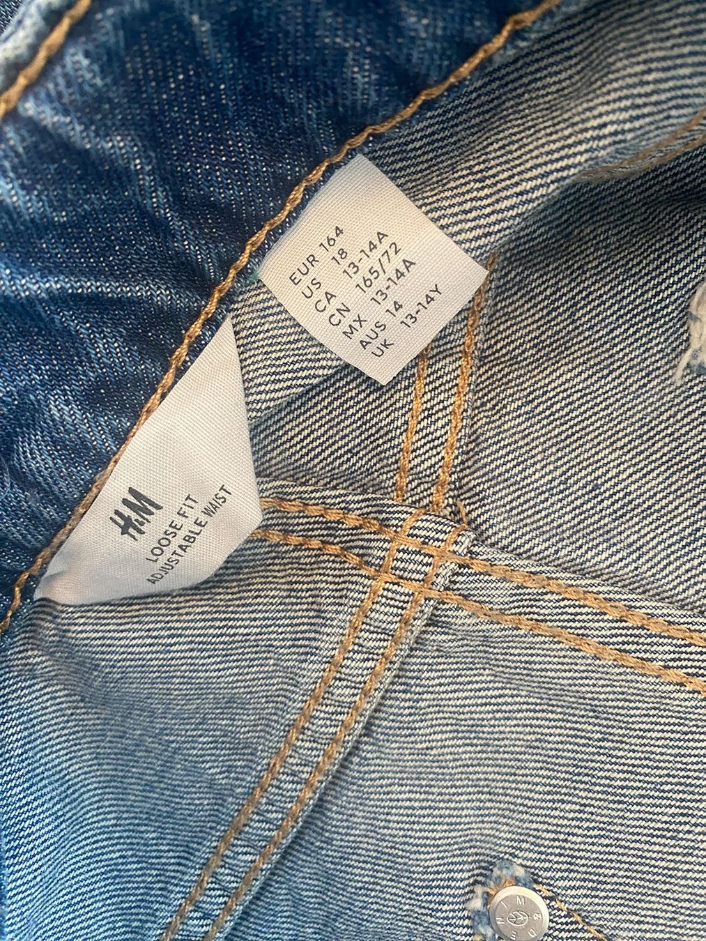 H&M Pantaloni: Jeans Loose Fit Gr.164 – Usato da herrliberg venduto da flora8008 2