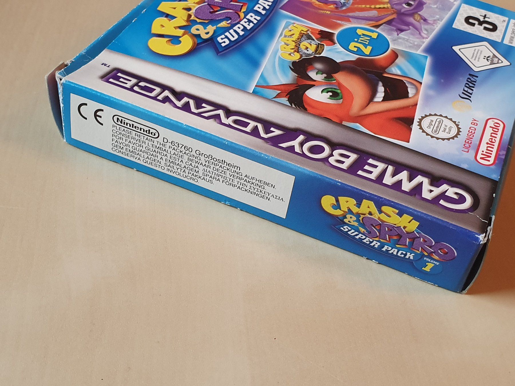 Nintendo Giochi: Crash & Spyro Super Pack Vol. 1 – Usato da Stansstad venduto da collectorsshop 2