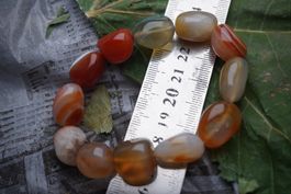Karneol Nugget  Armband      wow     Ab 1.-(1)