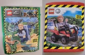Lego Spielzeuge: LEGO Jurassic World Paperbags – Neu und originalverpackt aus Oensingen von modano47