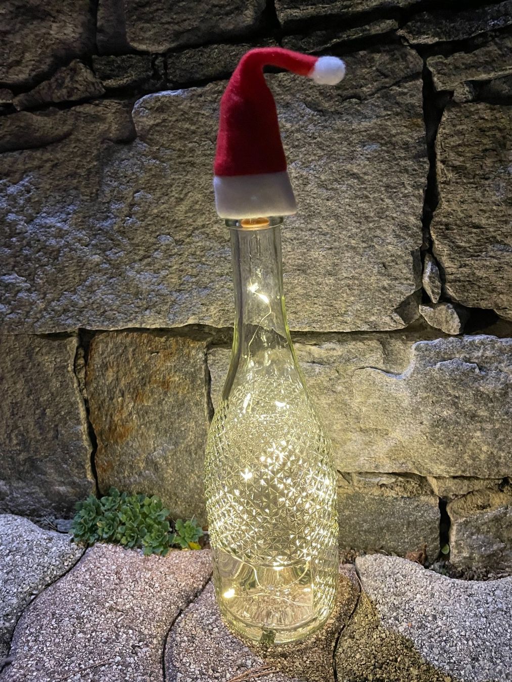 Tutte le decorazioni: Dekoflasche "Freixenet" mit Lichterkette – Nuovo (secondo la descrizione) da Contra venduto da Oly_93 1