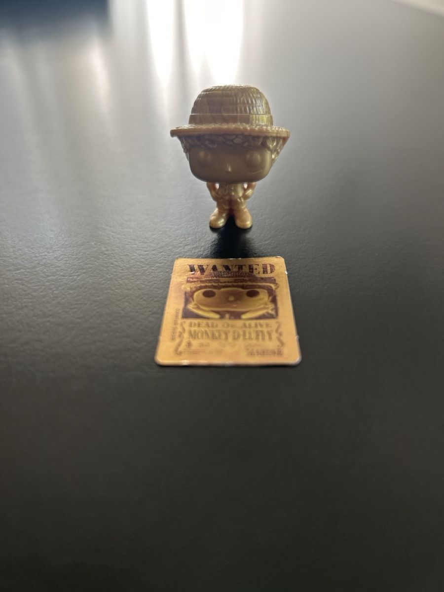 Figurines: Figur Monkey D. Luffy Wanted Poster 
Gold Edition – Neuf (Voir description) à Roggwil TG par Joselinho27