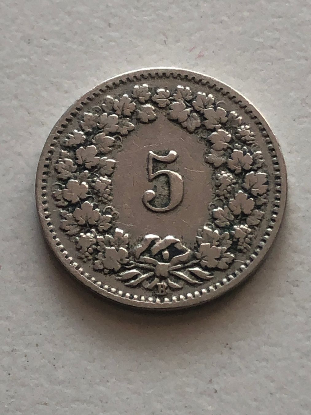 Tutti le monete: 5 Rp. 1901 – Usato da Schötz venduto da Odpa 1