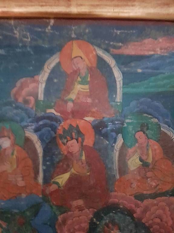 Dipinti: Antike Thangkha – Usato da Waltensburg/Vuorz venduto da Buddhas 3