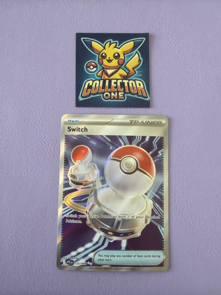 Pokémon Sammelbilder & Trading cards: Pokemon Switch Item Fullart Phantasmal Flames Hit Top – Neu (gemäss Beschreibung) aus Lommiswil von CollectorOne