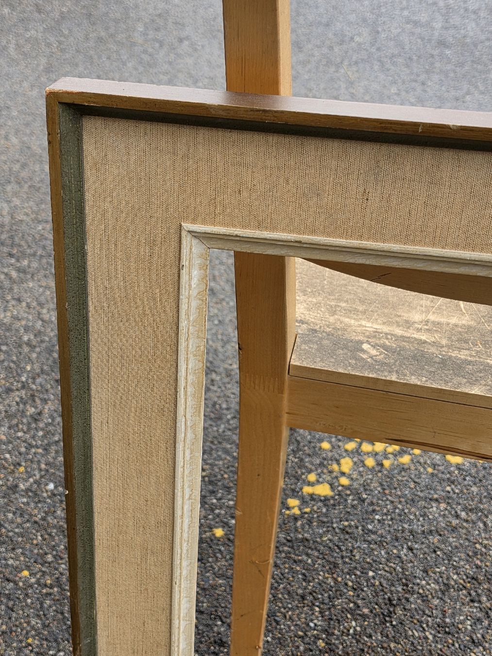 Cadres de tableaux: Holz Bilderrahmen beige braun gebraucht . – D'occasion à Mettlen par elios0888 5