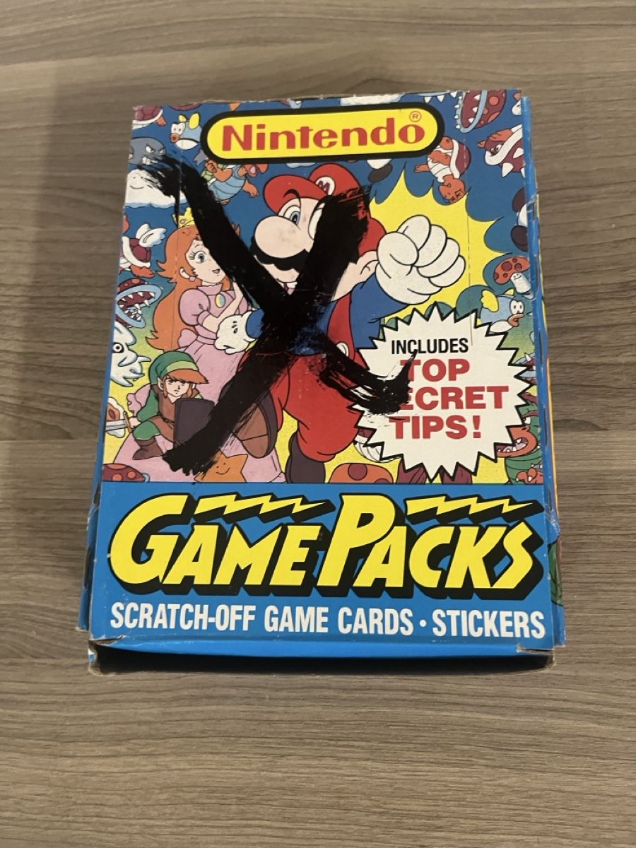 Topps Carte collezionabili: Nintendo Game Packs Display - Topps 1989! – Nuovo (secondo la descrizione) da Schenkon venduto da Ecosmo
