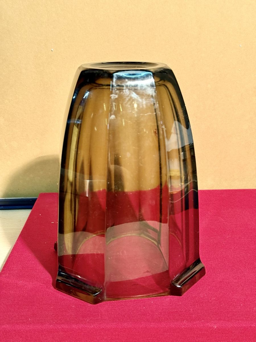 Vasi & Recipienti: Stylish Smoked Glass Vase – Usato da Lausanne venduto da vas_mbk2 2