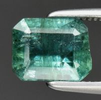 0.97ct Natur Smaragd Edelstein aus Sambia real gemstone